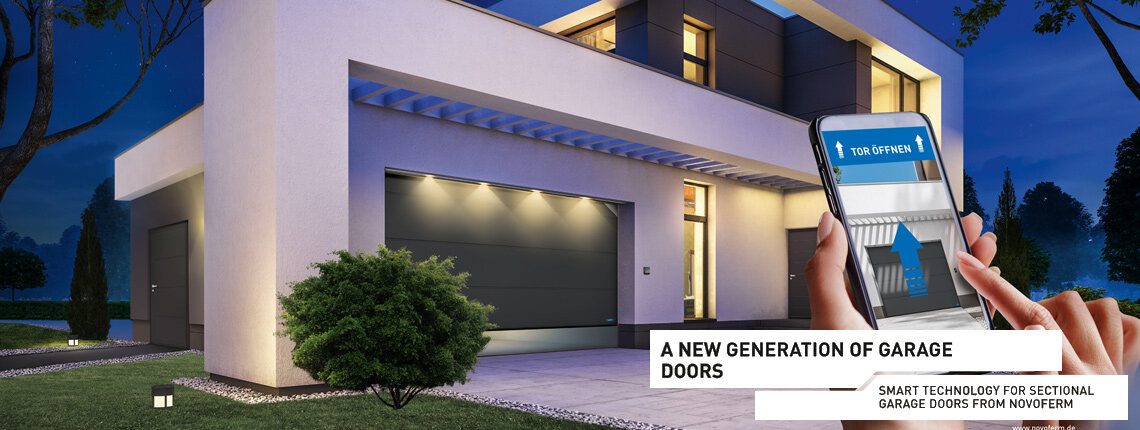 SmartHome - Control your sectional door via app | Novoferm Group